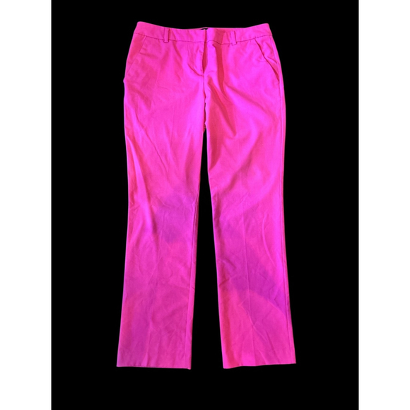 New York & Co. 7th Avenue Fuschia Color Dress Pants EUC - Size 10 Average - Picture 2 of 7